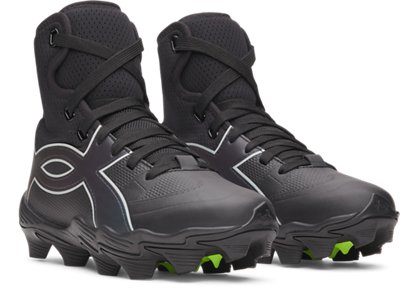 Детские бутсы Under Armour UA Highlight RM Jr. Football Cleats, цвет: Чёрный — фото 3