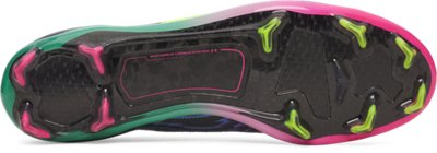 Мужские бутсы Under Armour UA Shadow Elite 4 FG Mach Soccer, цвет: Чёрный / Жёлтый — фото 4