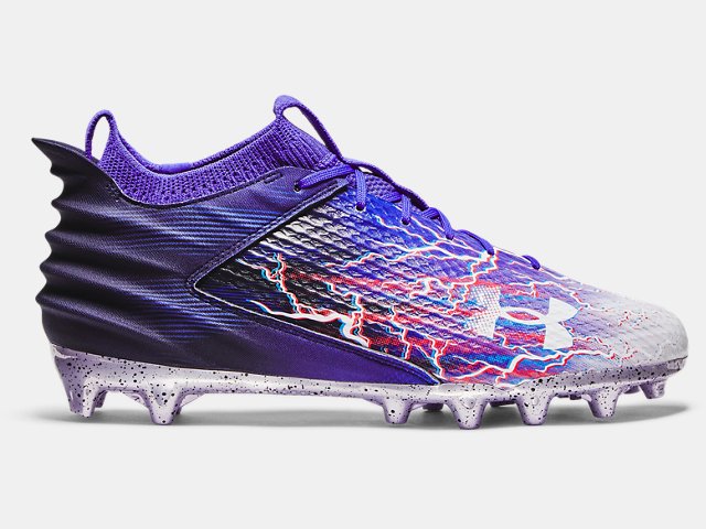 Purple football cleats online