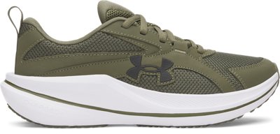 Chaussure de running Grade School Under Armour Charged+ Assert 11 pour garçon Marine OD Vert / Marine OD Vert / Noir 35.5