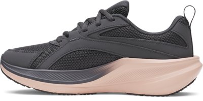 Кроссовки Under Armour UA Charged+ Assert 11 Running для девочек, цвет: Антрацитовый / Розовый, вариант 1 — фото 2