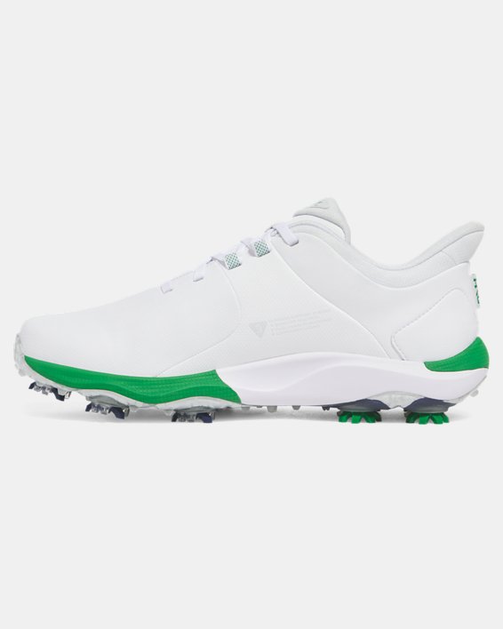 Under Armour Drive Pro Golf Shoes - White/Green - Limited Edition Collection Under Armour Drive Pro Golf Shoes - White/Green - Limited Edition Collection