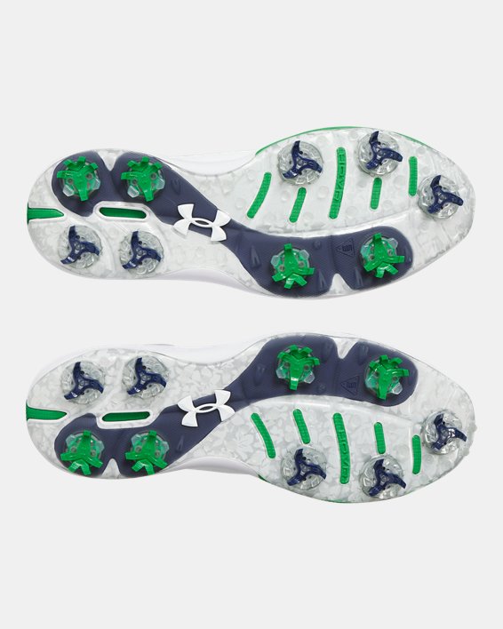 Under Armour Drive Pro Golf Shoes - White/Green - Limited Edition Collection Under Armour Drive Pro Golf Shoes - White/Green - Limited Edition Collection
