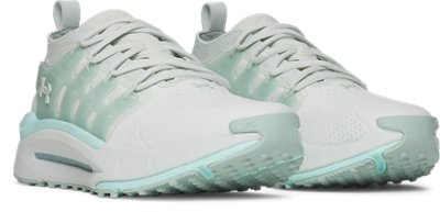 Женские кроссовки Under Armour UA Phantom X, цвет: Зелёный / Синий — фото 3