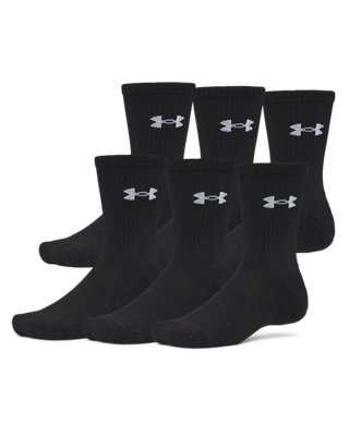UA Performance Cotton Unisex 6-Pack Crew Socks from Under Armour - $28