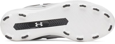 Бутсы Under Armour UA Harper 11 TPU Jr. Baseball для мальчиков, цвет: Серый / Антрацитовый — фото 4