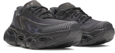 Женские кроссовки Under Armour UA HB Racer 2 Running, цвет: Чёрный / Антрацитовый — фото 3