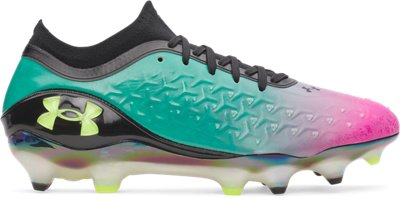 Under Armour Magnetico Elite 6 RCS FG Fußballstollenschuhe, unisex Schwarz / Schwarz / High Vis Gelb 48.5