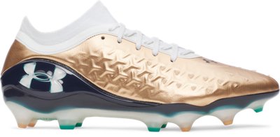 Under Armour Magnetico Elite 6 RCS FG Fußballstollenschuhe, unisex Weiß / Metallisch Copper Ore / Weiß 48.5