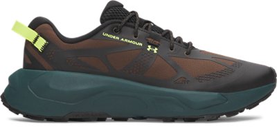 Мужские кроссовки Under Armour UA Charged Bandit Trail 4 Trail Running, цвет: Чёрный / Зелёный