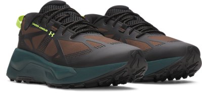 Мужские кроссовки Under Armour UA Charged Bandit Trail 4 Trail Running, цвет: Чёрный / Зелёный — фото 3