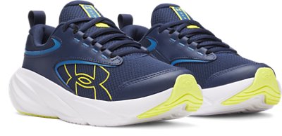 Кроссовки Under Armour UA Surge 5 Grade School Running Shoes для мальчиков, цвет: Синий — фото 3