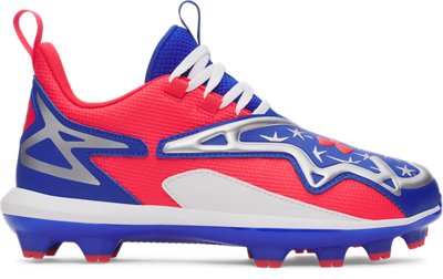Детские бутсы Under Armour UA Harper 11 TPU Jr. USA Boys' Baseball Cleats