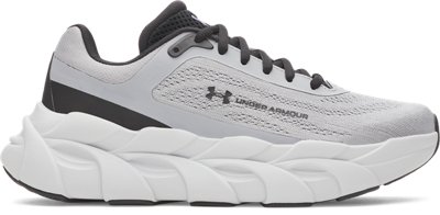 Under Armour Unisex Kids Gray Halo Runner Kids' Grade School Running Shoes Steel / Halo / Black 5.5
