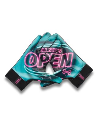 UA Blur LE Kids' Football Gloves | Under Armour