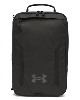 Under Armour Hustle Schuhbeutel Schwarz / Castlerock Einheitsgrösse
