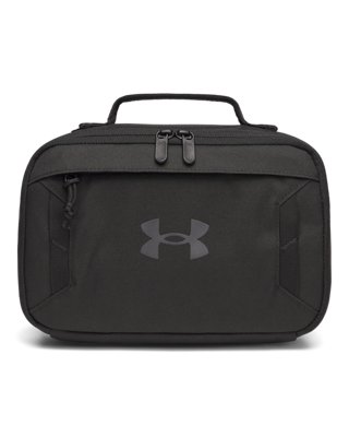 Under Armour Hustle Kulturbeutel Schwarz / Castlerock Einheitsgrösse