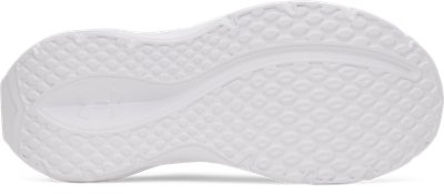 Кроссовки Under Armour UA Ascend Big Logo AL Pre-School Running Shoes для мальчиков, цвет: Чёрный / Белый — фото 4