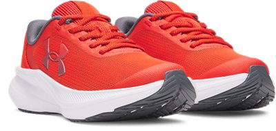 Кроссовки Under Armour UA Charged+ Chase Pre-School Running Shoes для мальчиков, цвет: Красный / Белый — фото 3