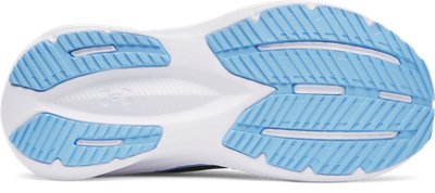 Кроссовки Under Armour UA Charged+ Chase Pre-School Running Shoes для девочек, цвет: Чёрный / Белый — фото 4