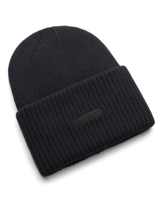 Bonnet à revers Under Armour Halftime pour femme Noir / Noir Taille unique