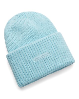 Bonnet à revers Under Armour Halftime pour femme Opal Bleu / Opal Bleu Taille unique