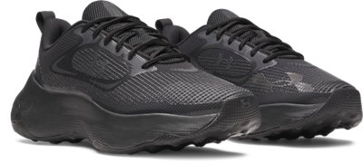 Женские кроссовки Under Armour UA Pulse Sportstyle, цвет: Чёрный / Антрацитовый — фото 3