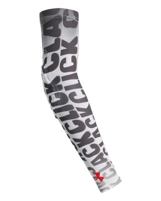 Детские аксессуары Under Armour UA Game Day Armour Pro Padded Elbow Sleeve, цвет: Слоновая кость / Красный
