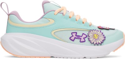 UA Surge 5 Patches Girls' Grade School Running Shoes