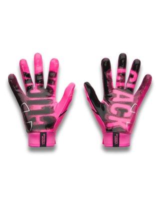 UA Blur PTH Kids' Football Gloves | Under Armour