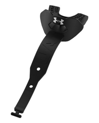 Аксессуары Under Armour UA Armour Air 2 Strapped Adult Lip Guard, цвет: Чёрный / Белый
