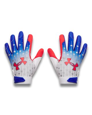 UA Clean Up USA Men's Batting Gloves