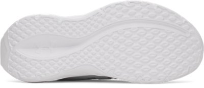 Кроссовки Under Armour UA Turbo Go Pre-School Running Shoes для девочек, цвет: Серый / Белый — фото 4