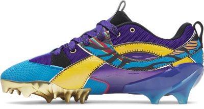 Мужские бутсы Under Armour UA Spotlight Icon Low Justin Jefferson 'Bayou King' Men's Football Cleats — фото 2
