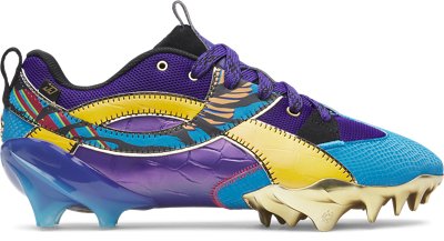 UA Spotlight Icon Low Justin Jefferson ’Bayou King’ Men’s Football Cleats from Under Armour - $150