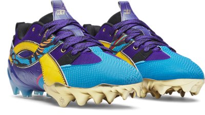 Мужские бутсы Under Armour UA Spotlight Icon Low Justin Jefferson 'Bayou King' Men's Football Cleats — фото 3
