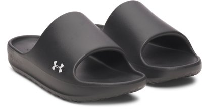 Сандалии Under Armour UA Charged+ Unisex, цвет: Чёрный / Белый — фото 3