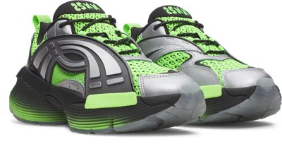 Кроссовки Under Armour UA x RaKai Arc 96 Unisex, цвет: Зелёный / Чёрный — фото 3