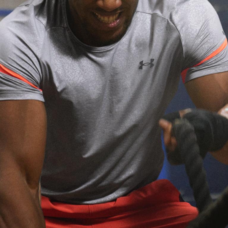 Anthony joshua best sale hoodie under armour