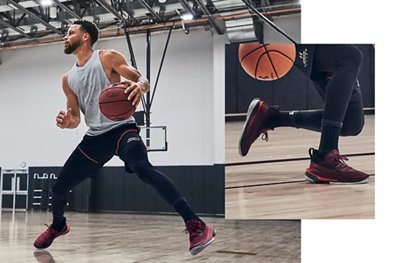 zapatos under armour de basquetbol