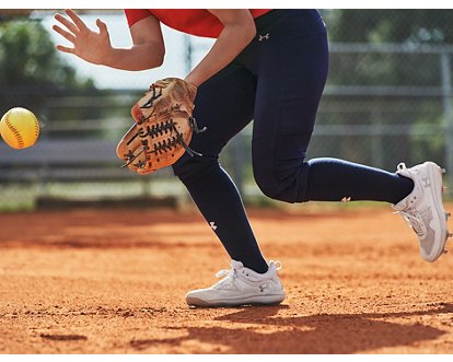 Spikes softball under armour discount