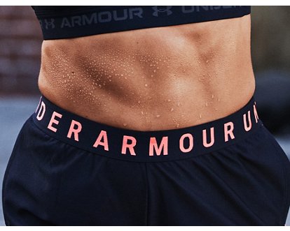 Under Armour Play Up 2.0 Shorts Midnight Navy