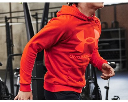 Men's UA Rival Fleece Full Zip Hoodie | Under Armour