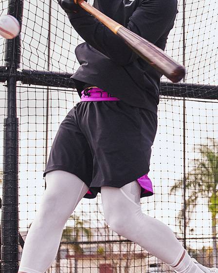 Under Armour Harper 7 Limited Black & Purple Baseball Cleats