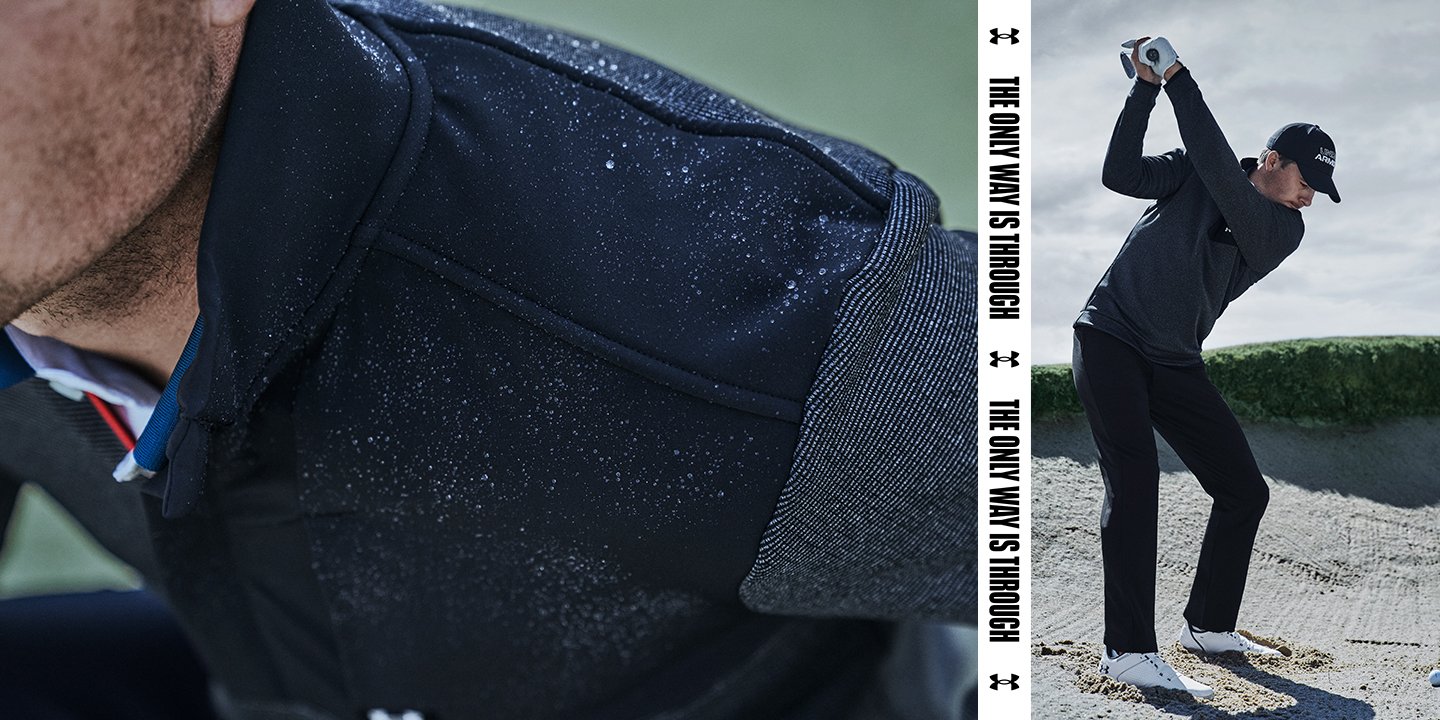 Under armour rain repellent sweater hot sale