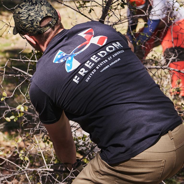 Under armour freedom shirt clearance meaning
