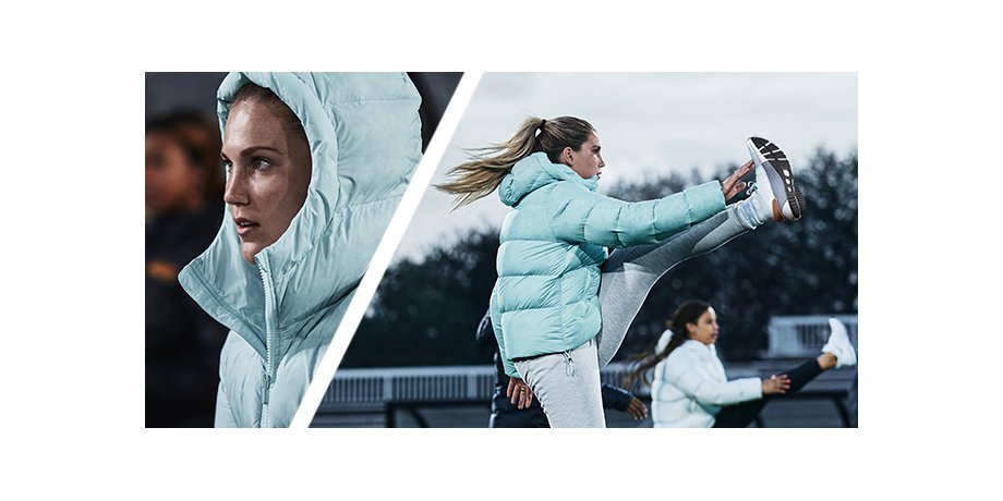 Women's jacket Under Armour Forefront Rain - Textile - Handball wear