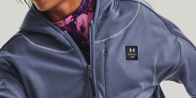Women's UA RUSH™ Fleece Full-Zip Hoodie | Under Armour