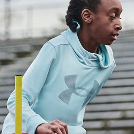 Girls under armour sweatshirt on sale
