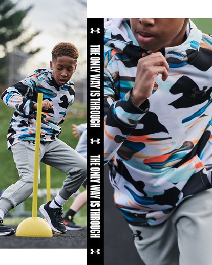 Little boys under armour pants discount